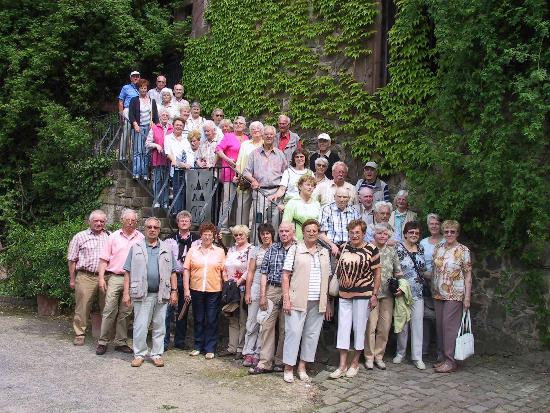 Gruppenfoto an der Sababurg